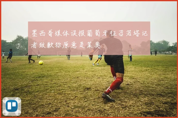 墨西哥媒体误报葡萄牙征召若塔记者致歉称原意是莱奥